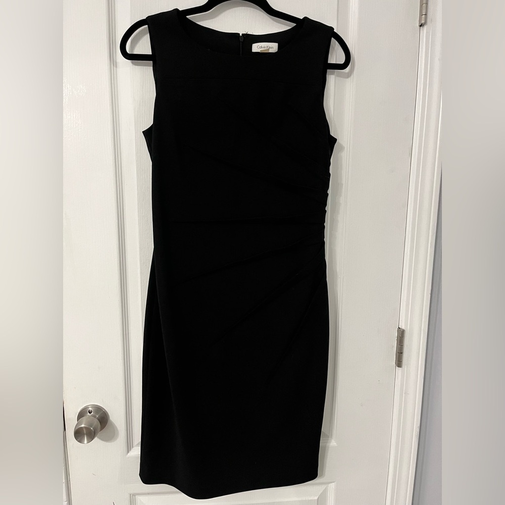 Calvin Klein size 10 black dress